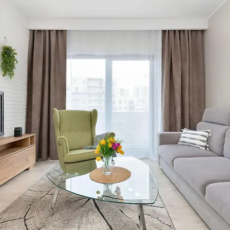 Lägenhet Family For 8 People With Balcony And 2 Bathrooms By Renters Gdańsk